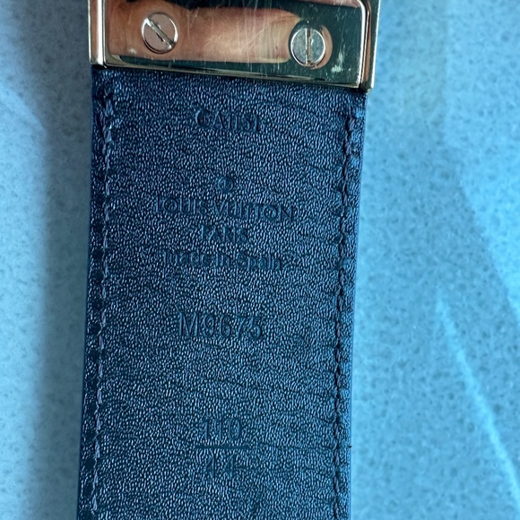 LOUIS VUITTON Damier Infini Santur Boston 35MM Reversible Belt - Picture 6 of 11